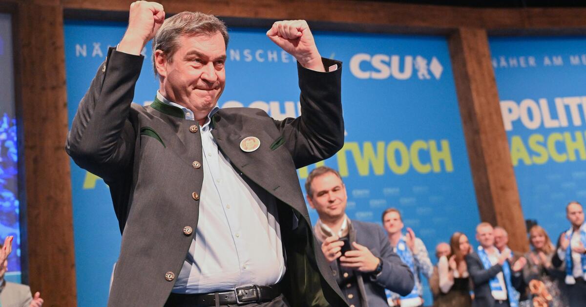 S Der Mania Auf Dem Politischen Aschermittwoch Der Csu