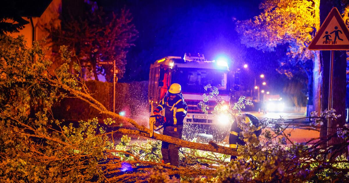 Unwetter Fegt Ber Teile Deutschlands