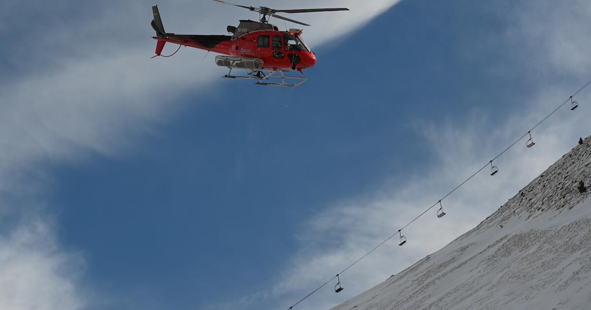 Skilift Unglück in den Pyrenäen Menschen stürzen in Tiefe 1 1