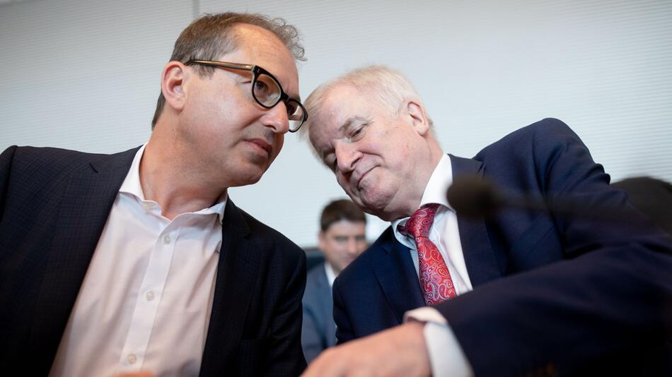 Dobrindt und Seehofer