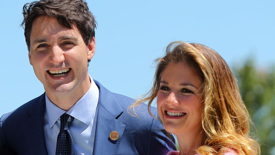 Kanadas Premierminister Trudeau und Ehefrau Sophie