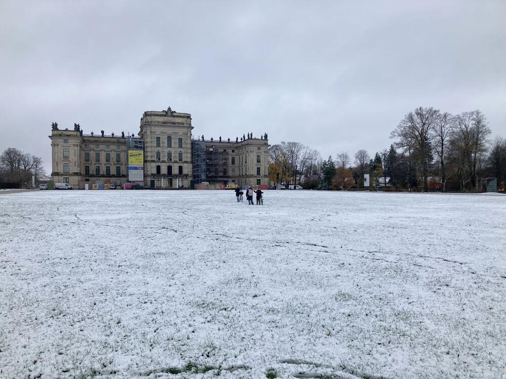 Schloß Ludwigslust im Schnee