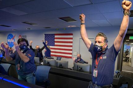 Nasa-Rover «Perseverance» auf dem Mars gelandet