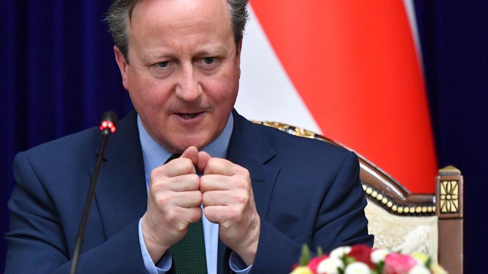 Großbritanniens Außenminister Cameron