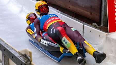 Deutsche Doppelsitzer in Olympia-Form