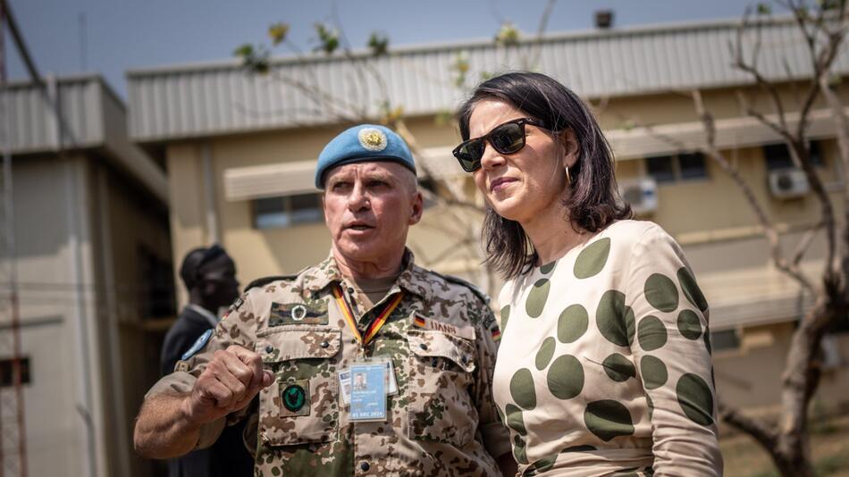 Außenministerin Baerbock besucht den Südsudan