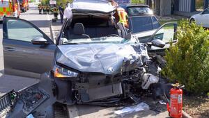 Schweren Verkehrsunfall in Nabburg