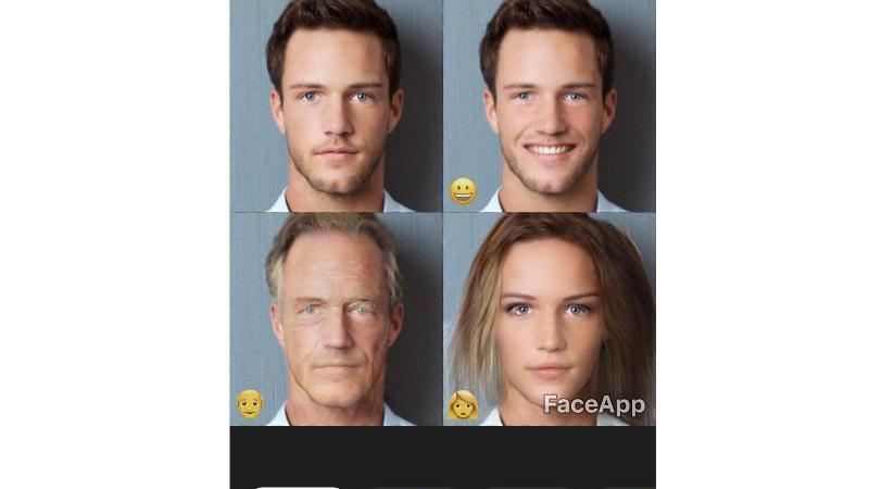 FaceApp in den Charts