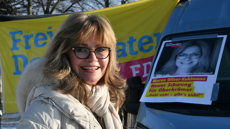 Maren Gilzer-Kuhlmann "Buchstabenfee" will Bürgermeisterin werden