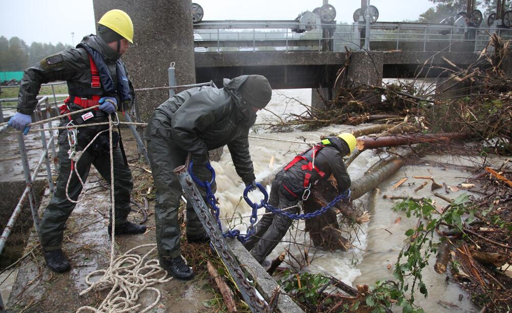 Hochwasser in Österreich