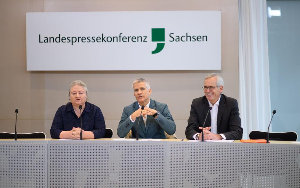 Vor Wahl des sächsischen Ministerpräsidenten