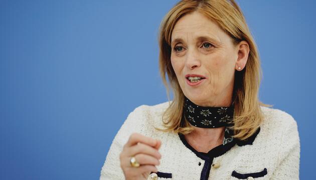 Bundesbildungsministerin Prien in der BPK