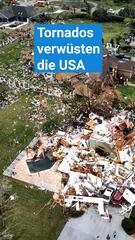 Rund 80 Tornados verwüsten die USA