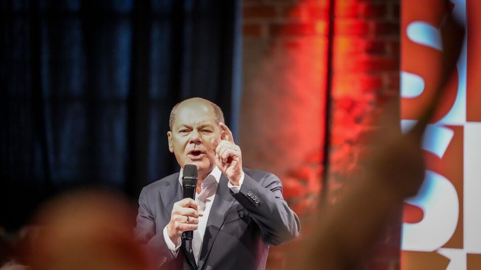 Scholz startet Wahlkampftour in Nordrhein-Westfalen