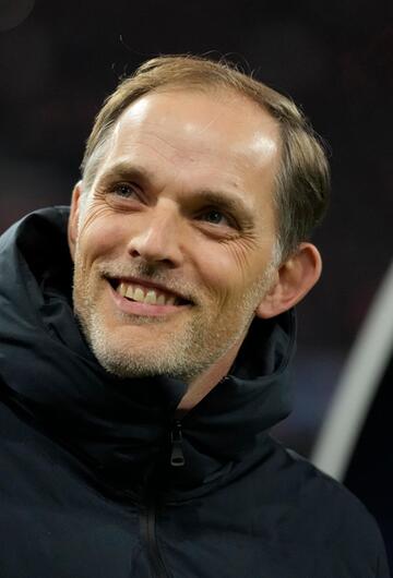 Bayern Münchens Cheftrainer Thomas Tuchel vor dem Heimspiel gegen den FC Arsenal London