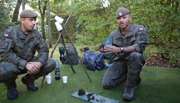 Krisentraining der polnischen Armee
