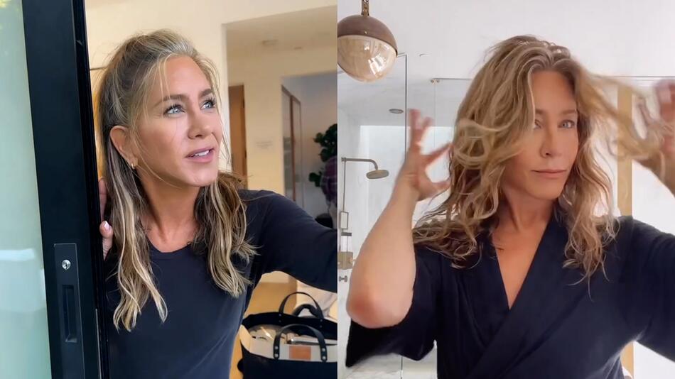 Fans drehen durch: Jennifer Aniston zeigt sich mit grauen Haaren