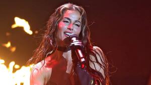 Sarah Engels vertrat Deutschland mit dem Song "Fire" beim ESC in Wien. Sie erreichte damit aber ...