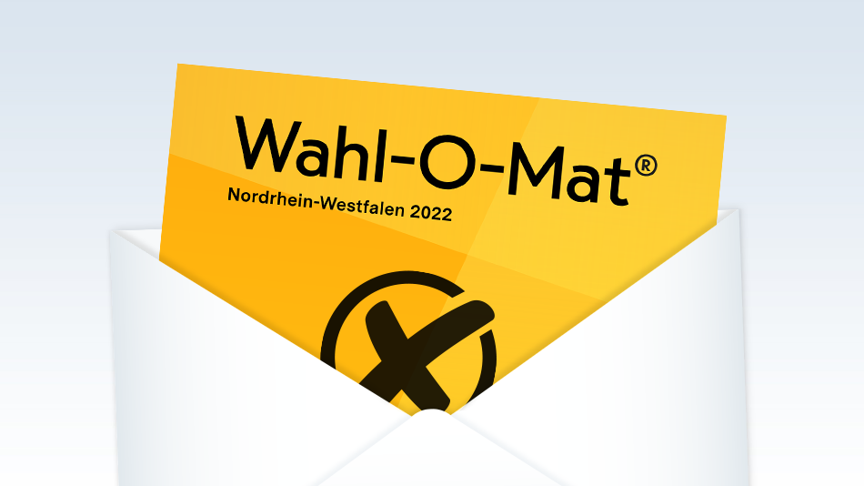 Wahl-O-Mat zur Landtagswahl in Nordrhein-Westfalen 2022.