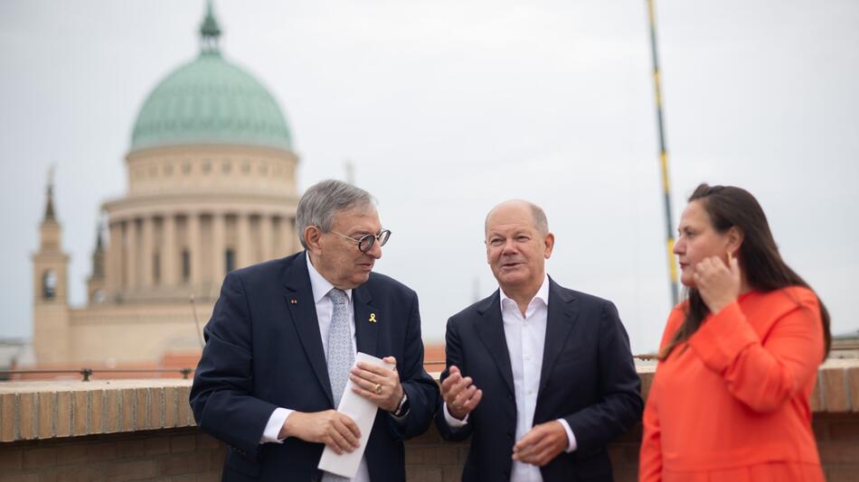 Wahlkreis-Sommerreise von Bundeskanzler Olaf Scholz