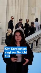 "Todesangst": Kim Kardashian sagt vor Gericht aus