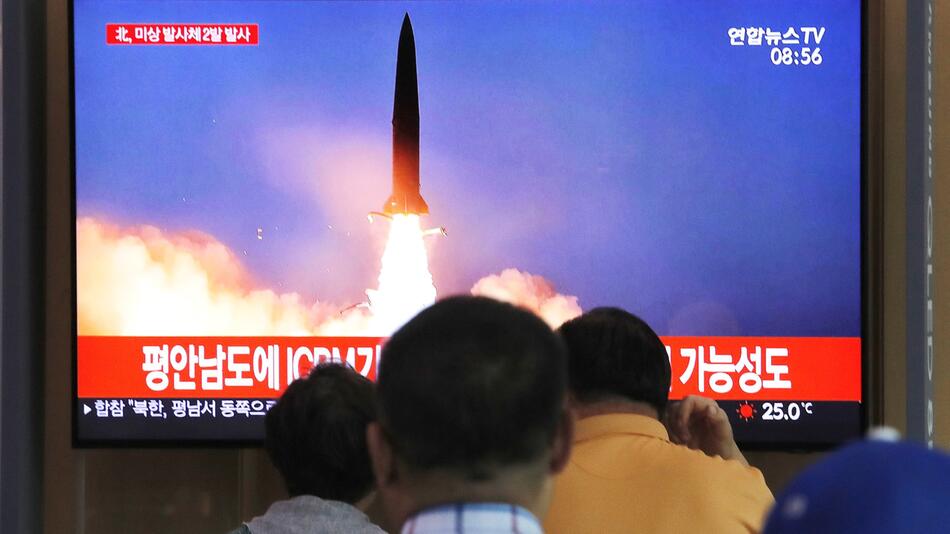 Nordkorea feuert einem Bericht zufolge erneut «Projektile» ab