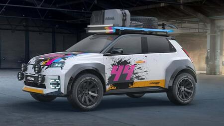 Studie Renault 5 E-Tech Geländewagen: Renault 5 Offroader erinnert an Rallye-Zeiten