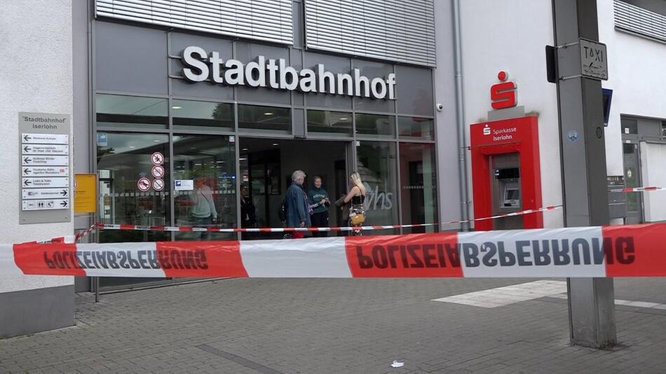 Messerangriff am Bahnhof von Iserlohn