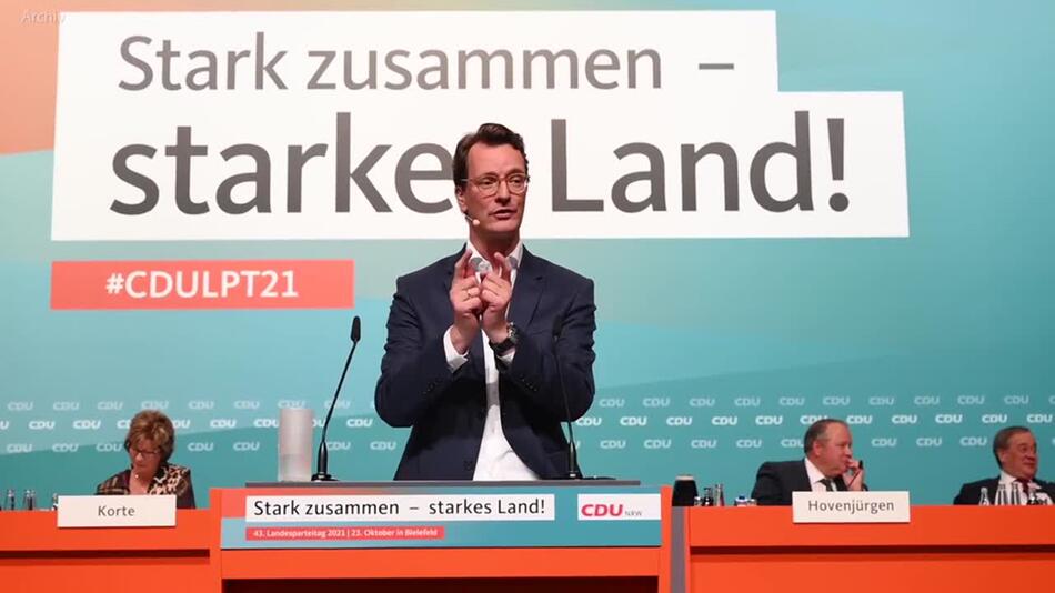 Hendrik Wüst, CDU, Nordrhein-Westfalen, Ministerpräsident, 2021