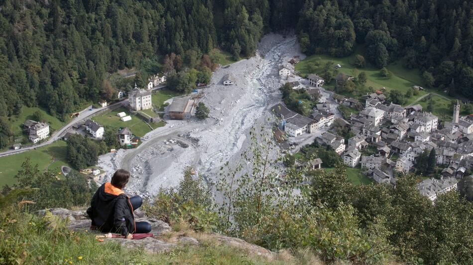 Nach Bergsturz in der Schweiz