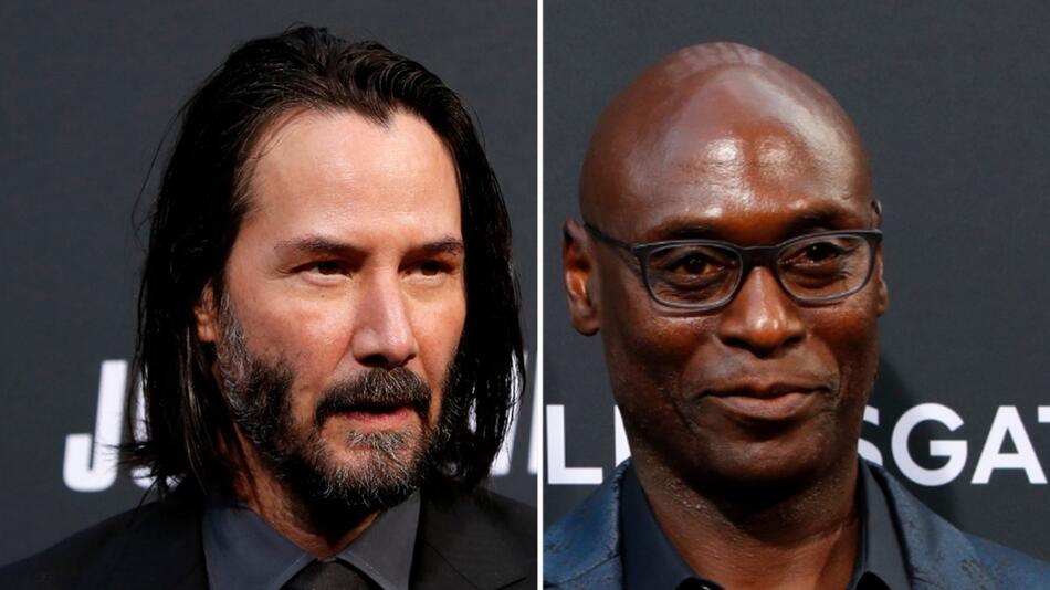 Keanu Reeves (l.) war mit Lance Reddick befreundet.