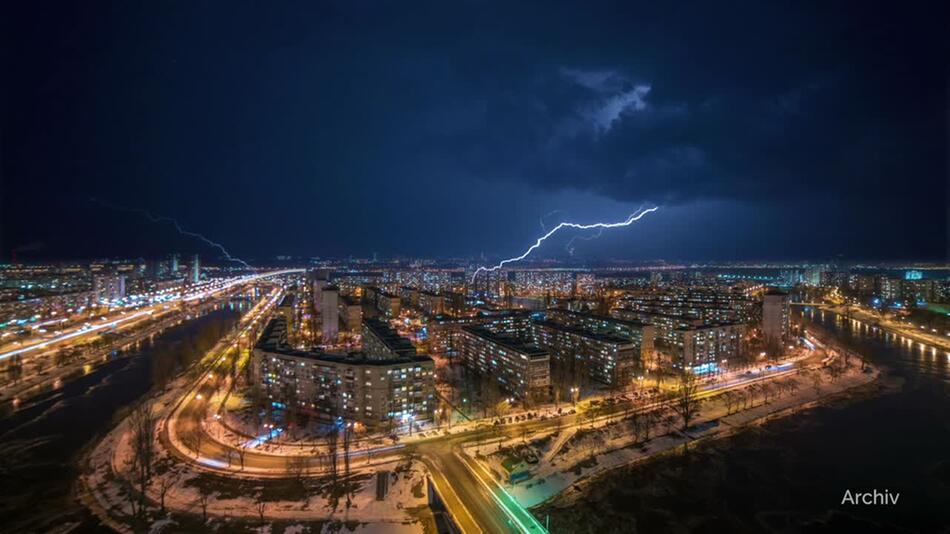 Blitze, Blitzeinschlag, Wetter