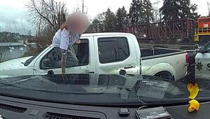 Querfeldein: Frau rast vor der Polizei davon – und gönnt sich letzten Snack