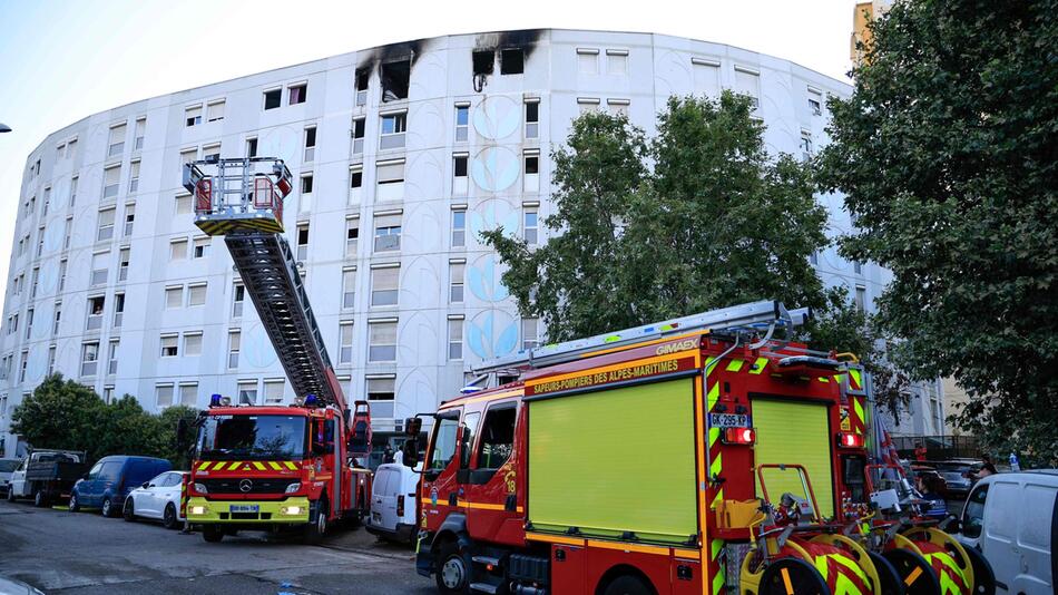 Vier Männer nach Brand in Nizza mit sieben Toten gefasst