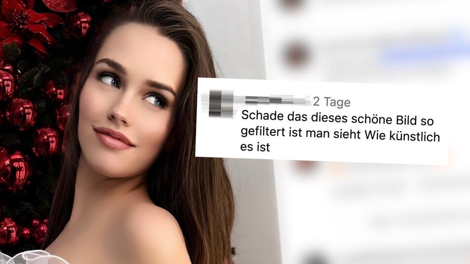 Fast wie KI-generiert: Laura Müller sorgt für Spott zur Weihnachtszeit