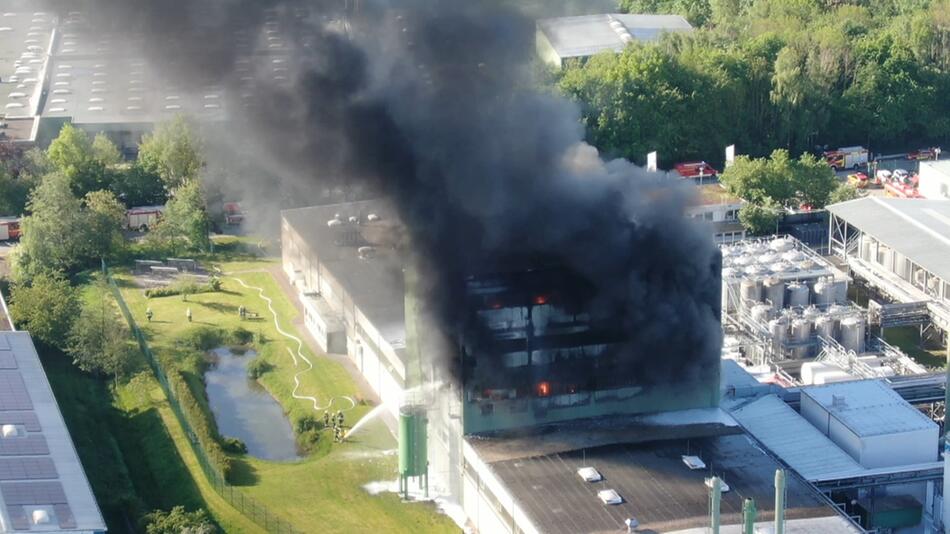 Lauenburg, Brand, Chemiefabrik