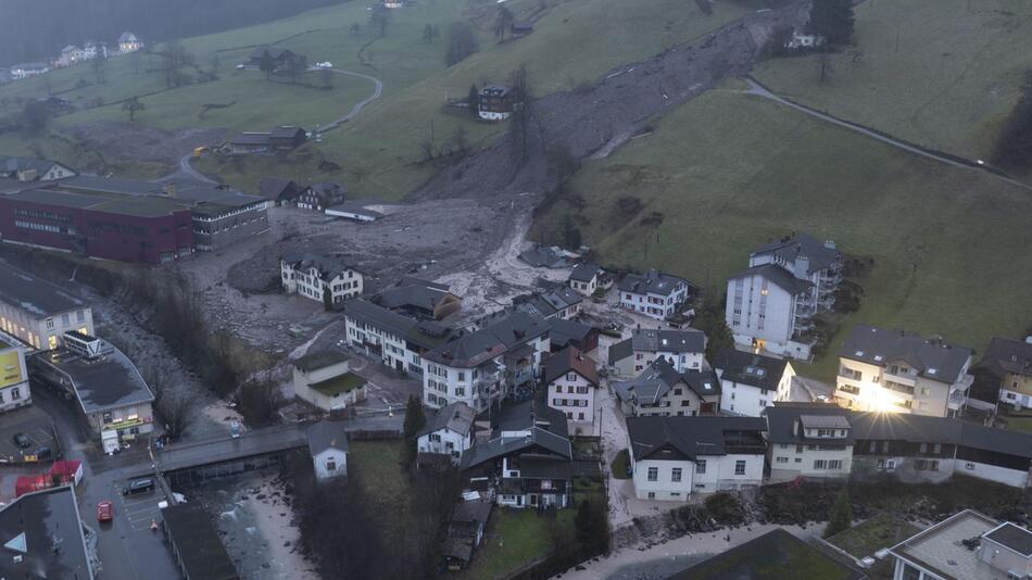 Unwetter in der Schweiz