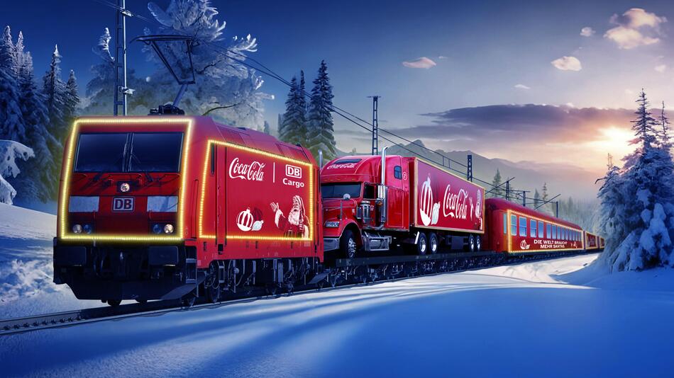 Coca-Cola-Weihnachtszug