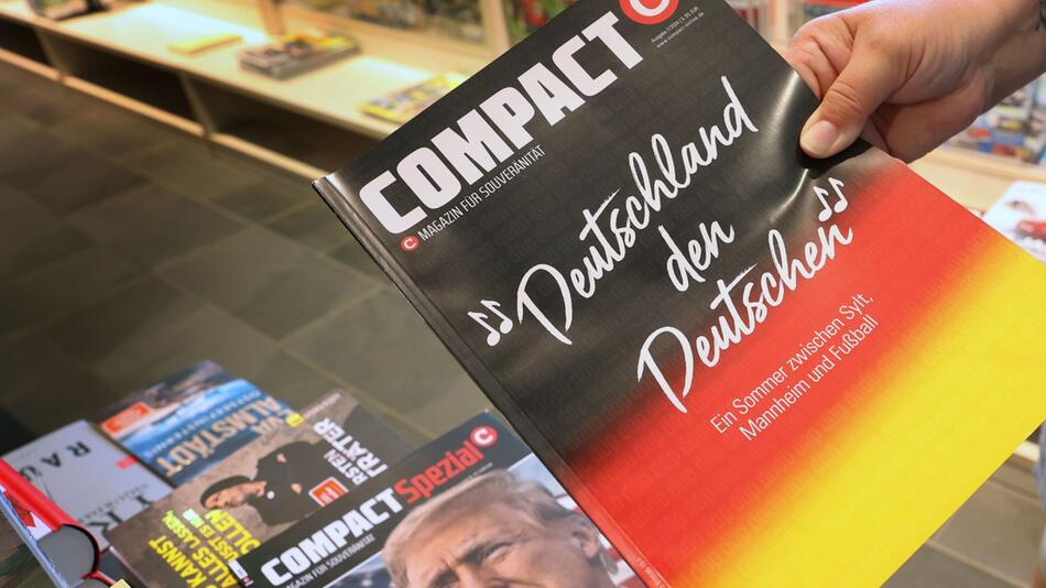 Faeser verbietet rechtsextremes "Compact"-Magazin