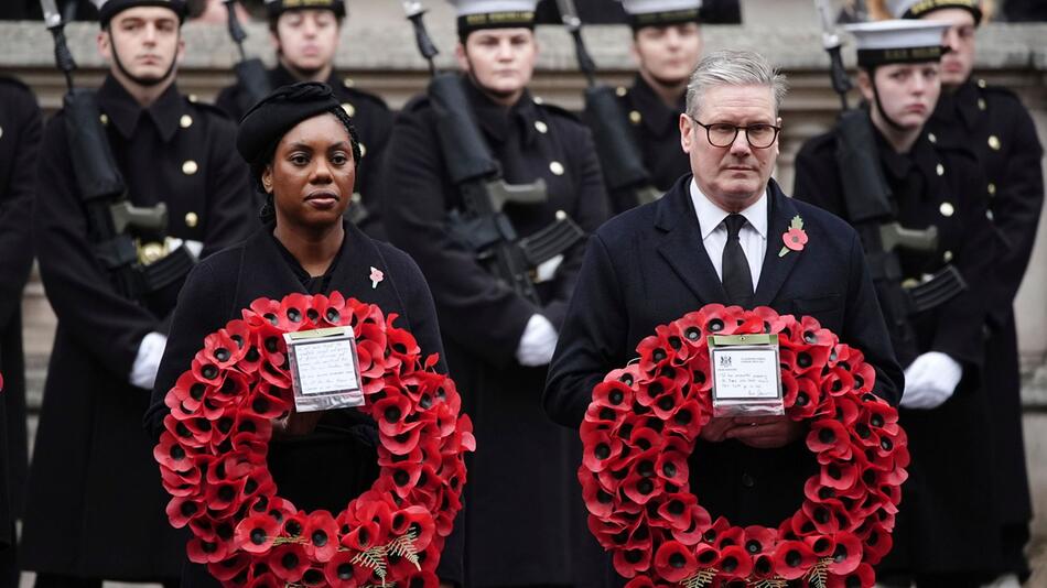 Remembrance Sunday in Großbritannien