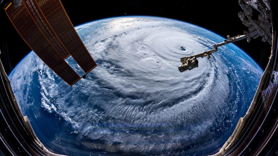 Hurrikan "Florence" - Aufnahme aus der ISS