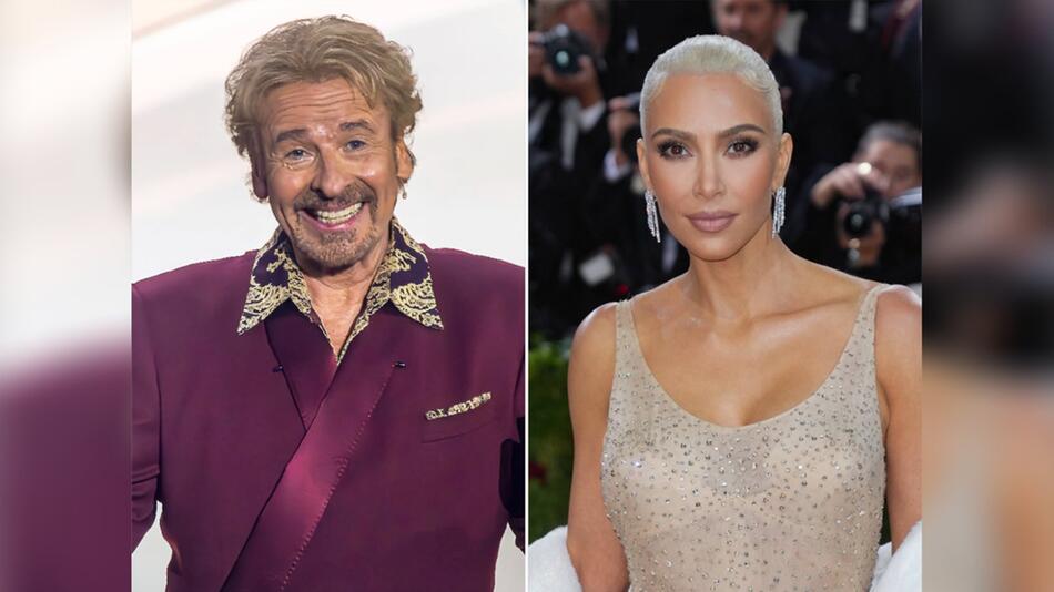 Thomas Gottschalk jagt Kim Kardashian.