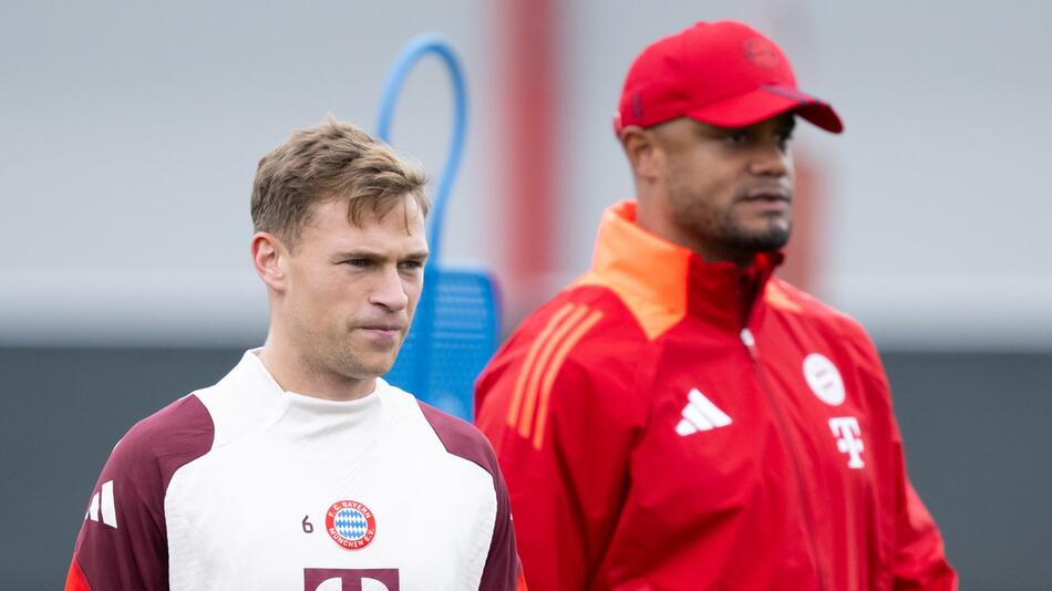 Joshua Kimmich und Vincent Kompany