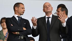 Aleksander Ceferin und Gianni Infantino