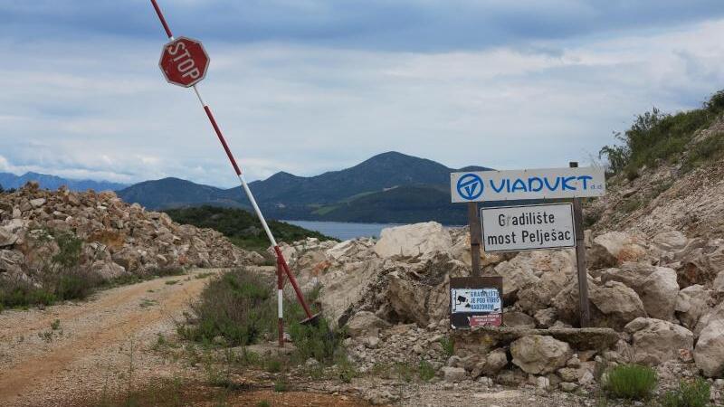 Neue Brücke in Kroatien