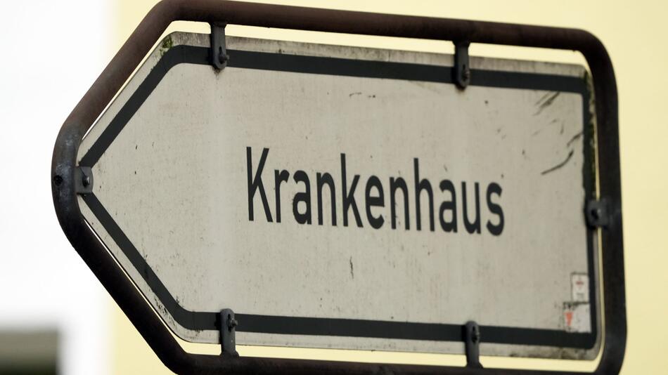 Weg zum Krankenhaus