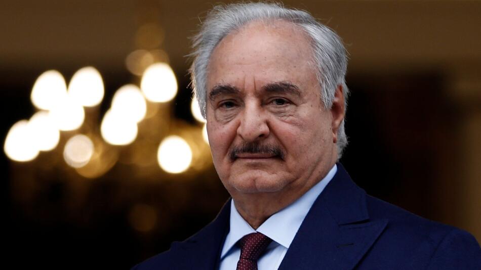 Chalifa Haftar in Libyen