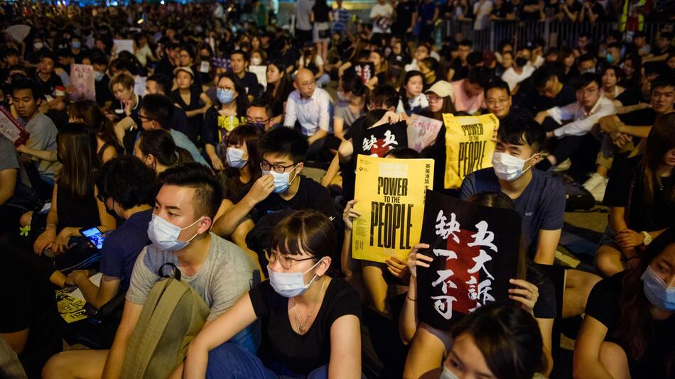 Proteste in Hongkong