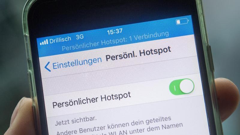 Smartphone als Mobil-Hotspot