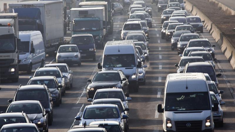 Stau auf der A5